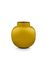 Runde Mini-Vase Gelb 10 cm