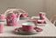 Oriental Flower Festival Teapot Dark Pink Medium